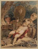 T 058
<br/>
Allegorie op de herfst en winter
<br/>
<em>Wit, Jacob de (1695-1754)</em>